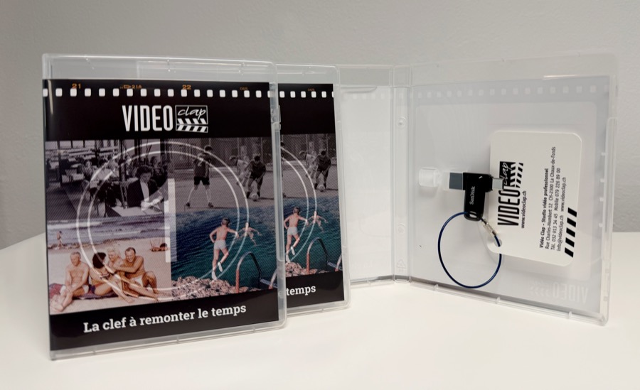 Clé USB personnalisée dans son boîtier